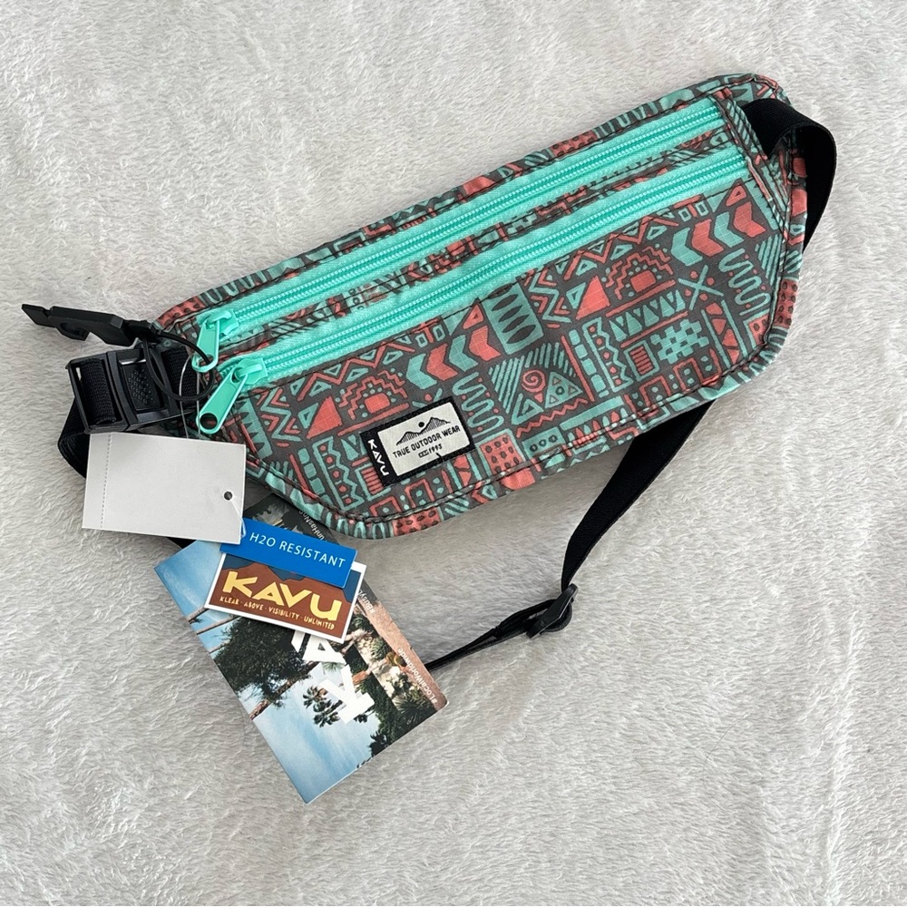 Kavu Hideaway Waist Pack Money Belt Bag H20 Resistant NEW